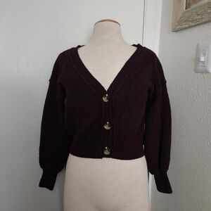 TOPSHOP Warm Cardigan Blazer Women Acrylic 4 EUC